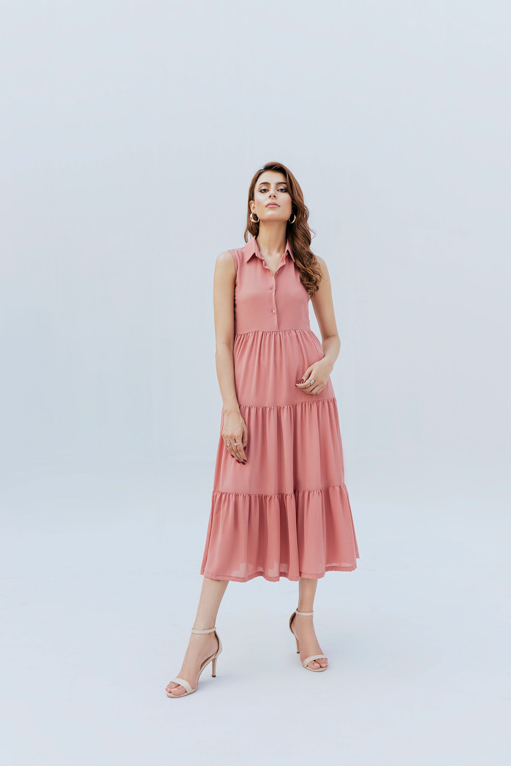 Radiant Ruffle Dress