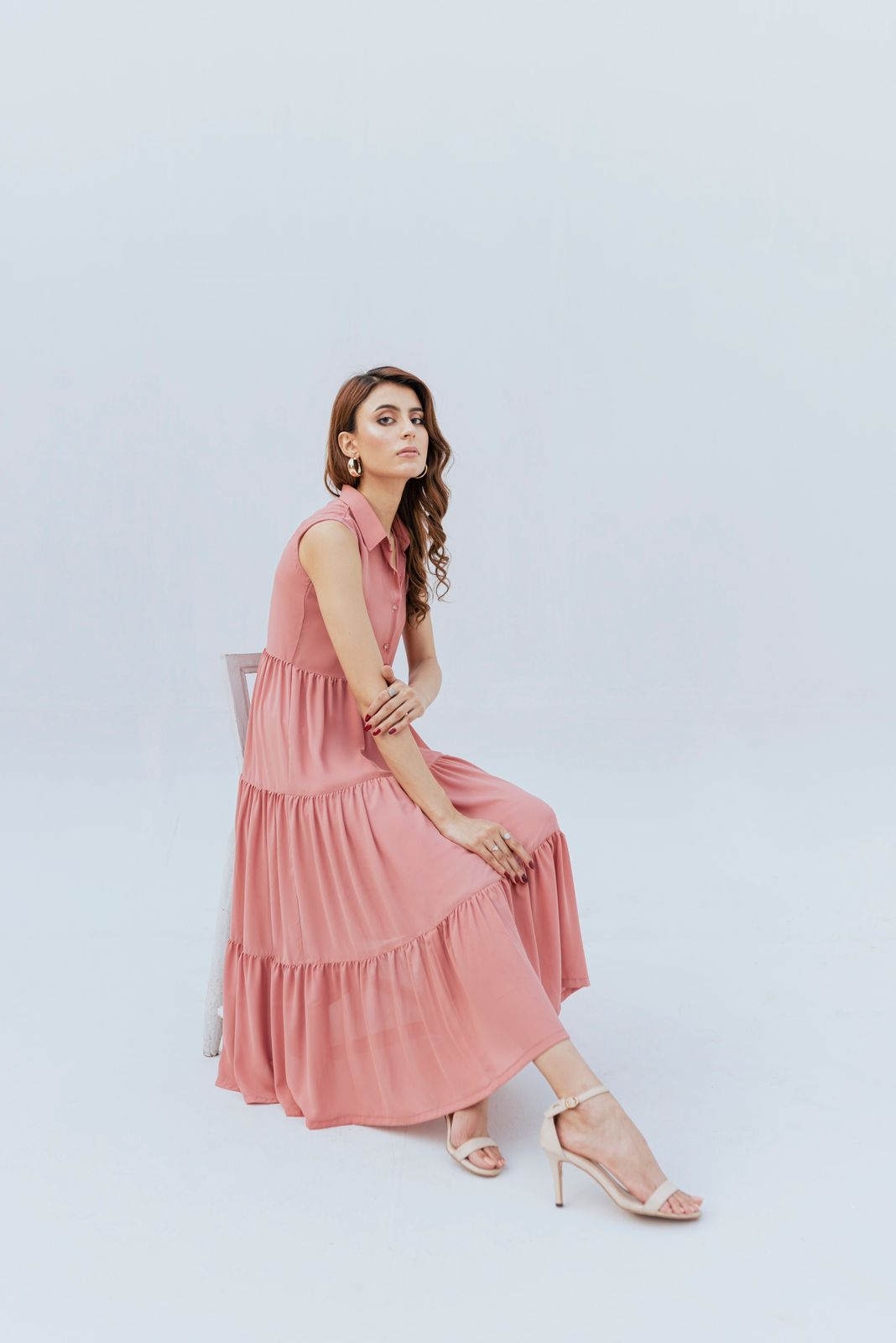 Radiant Ruffle Dress