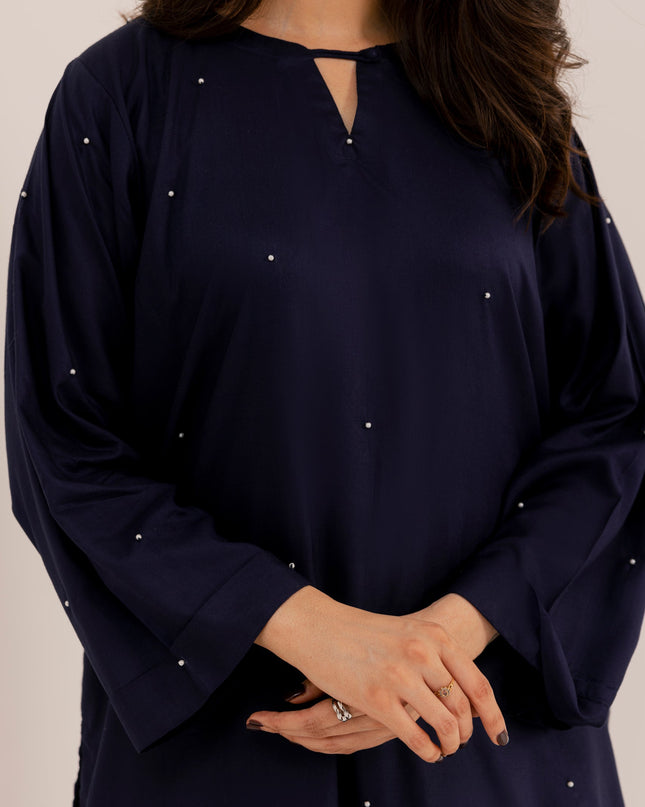 Navy Pearl Set